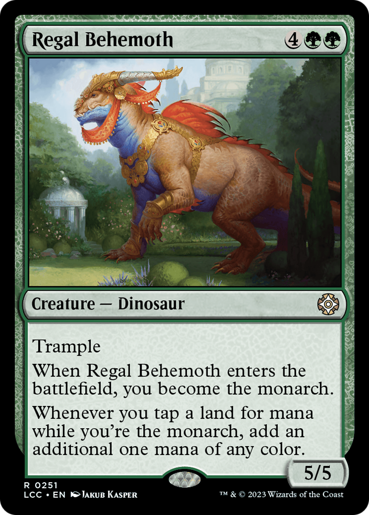 Regal Behemoth [The Lost Caverns of Ixalan Commander] | Gear Gaming Bentonville