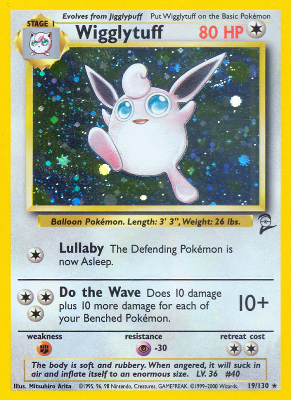 Wigglytuff (19/130) [Base Set 2] | Gear Gaming Bentonville