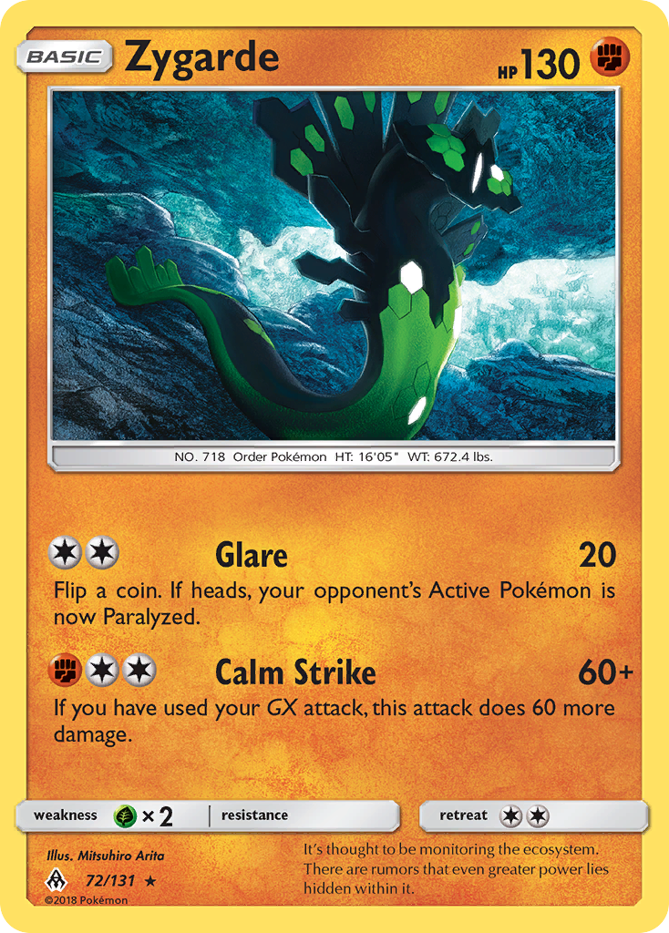 Zygarde (72/131) [Sun & Moon: Forbidden Light] | Gear Gaming Bentonville