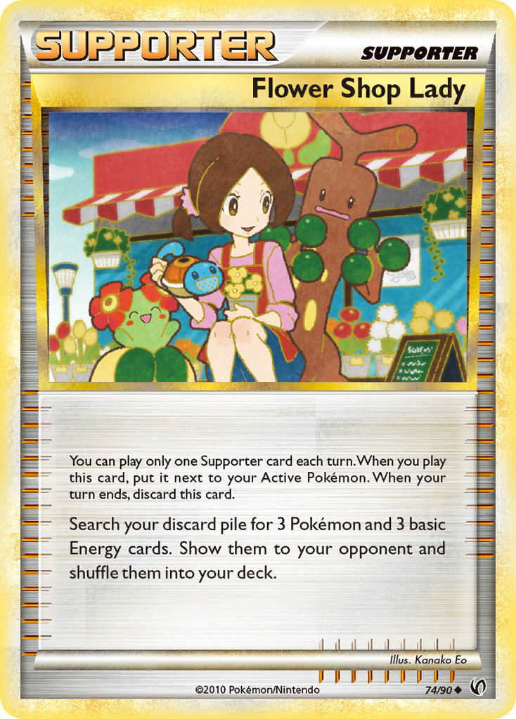 Flower Shop Lady (74/90) [HeartGold & SoulSilver: Undaunted] | Gear Gaming Bentonville