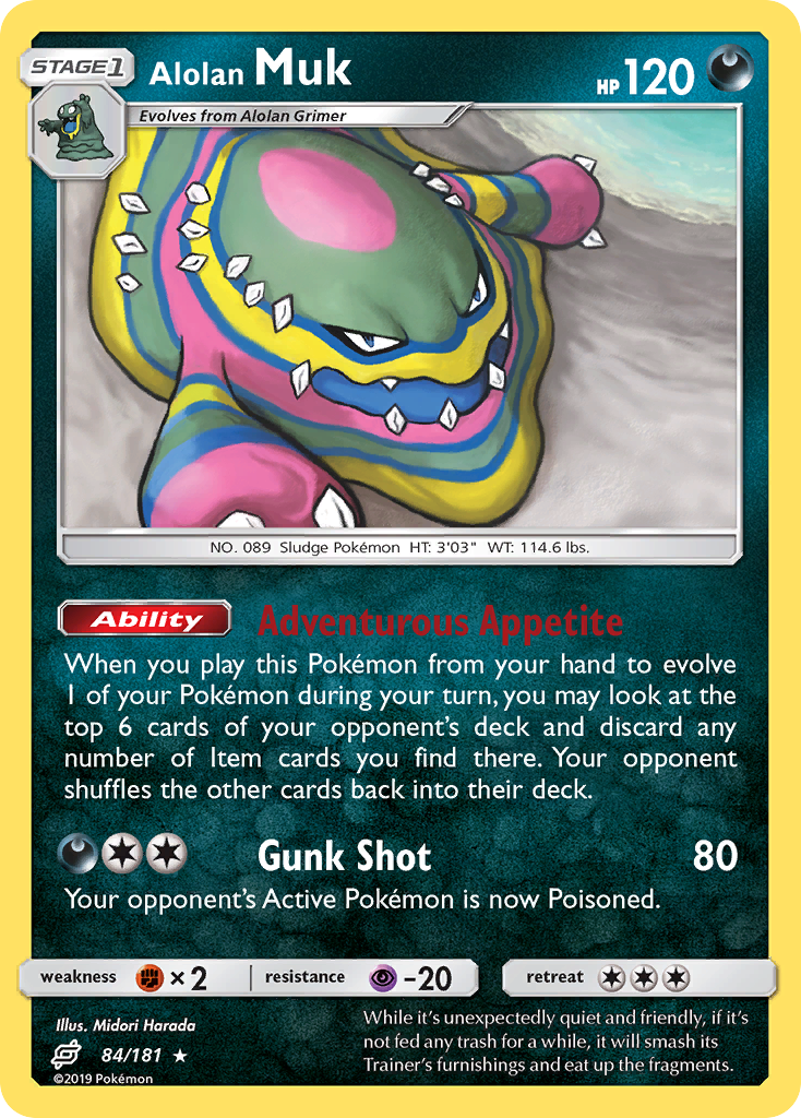 Alolan Muk (84/181) [Sun & Moon: Team Up] | Gear Gaming Bentonville