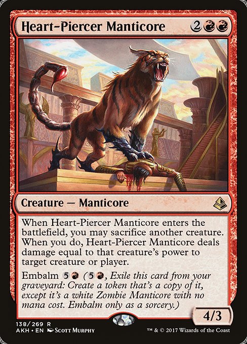 Heart-Piercer Manticore [Amonkhet] | Gear Gaming Bentonville