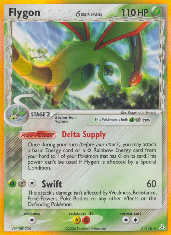 Flygon (7/110) (Delta Species) [EX: Holon Phantoms] | Gear Gaming Bentonville