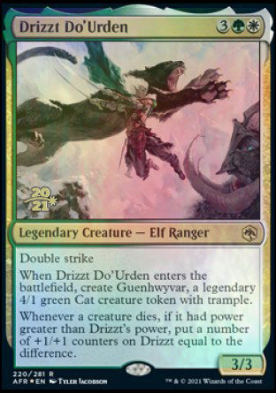 Drizzt Do'Urden [Dungeons & Dragons: Adventures in the Forgotten Realms Prerelease Promos] | Gear Gaming Bentonville