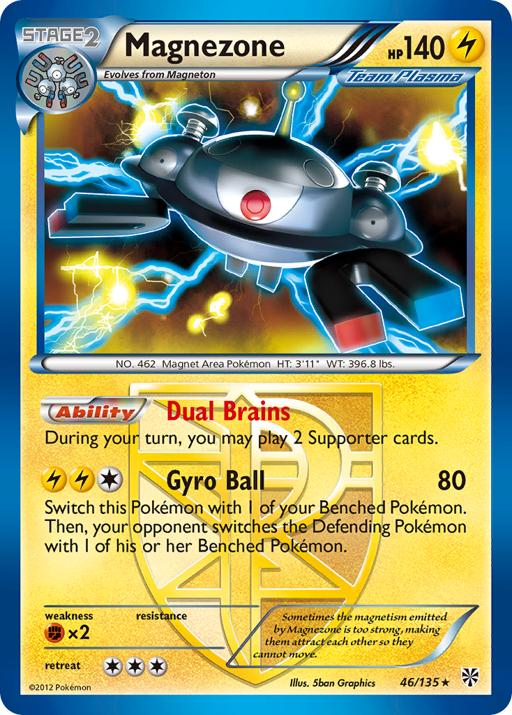 Magnezone (46/135) [Black & White: Plasma Storm] | Gear Gaming Bentonville