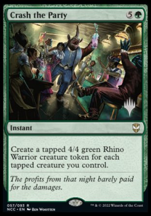 Crash the Party (Promo Pack) [Streets of New Capenna Commander Promos] | Gear Gaming Bentonville