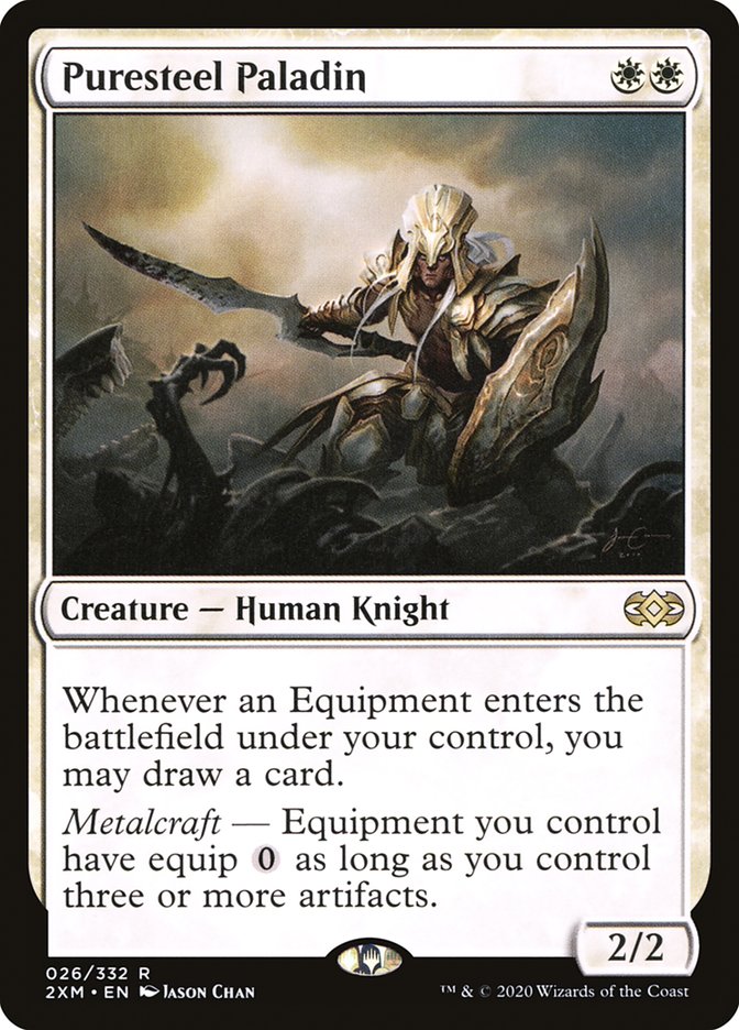 Puresteel Paladin [Double Masters] | Gear Gaming Bentonville