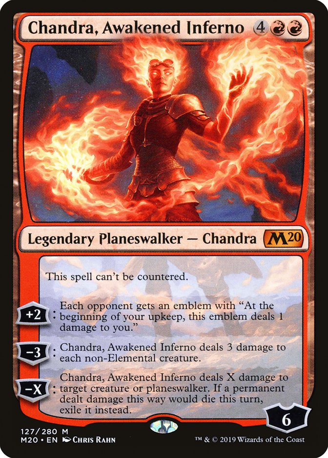 Chandra, Awakened Inferno [Core Set 2020] | Gear Gaming Bentonville