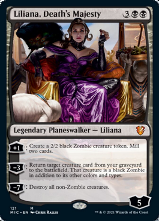 Liliana, Death's Majesty [Innistrad: Midnight Hunt Commander] | Gear Gaming Bentonville