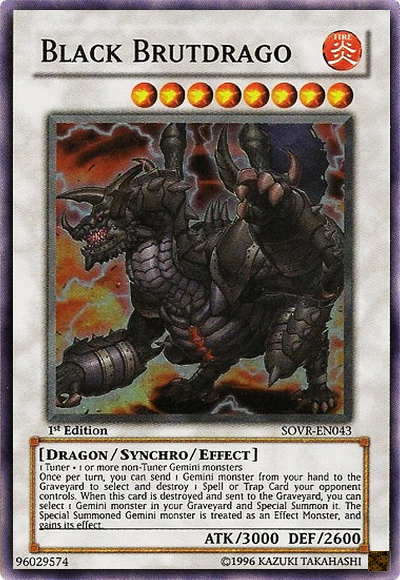 Black Brutdrago [SOVR-EN043] Super Rare | Gear Gaming Bentonville