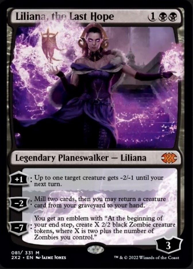 Liliana, the Last Hope [Double Masters 2022] | Gear Gaming Bentonville