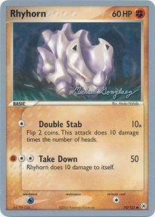 Rhyhorn (70/101) (King of the West - Michael Gonzalez) [World Championships 2005] | Gear Gaming Bentonville