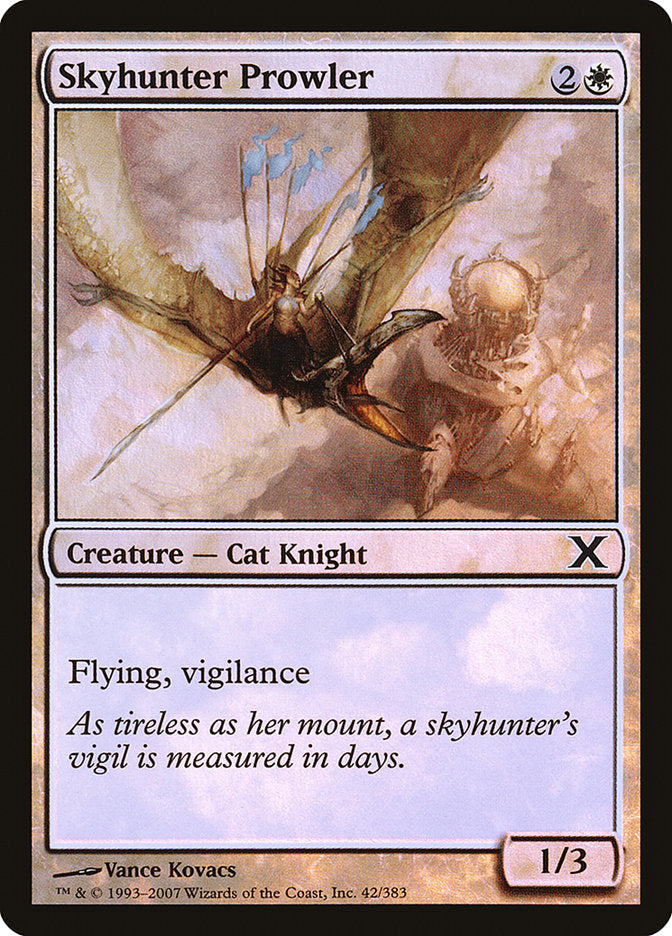 Skyhunter Prowler (Premium Foil) [Tenth Edition] | Gear Gaming Bentonville