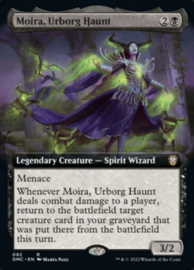 Moira, Urborg Haunt (Extended Art) [Dominaria United Commander] | Gear Gaming Bentonville