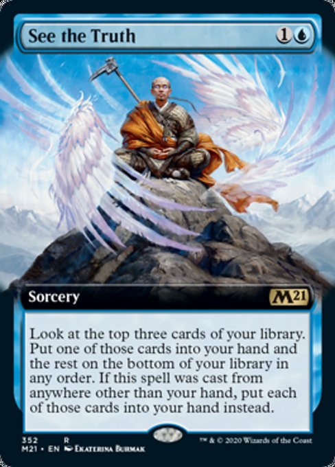 See the Truth (Extended Art) [Core Set 2021] | Gear Gaming Bentonville