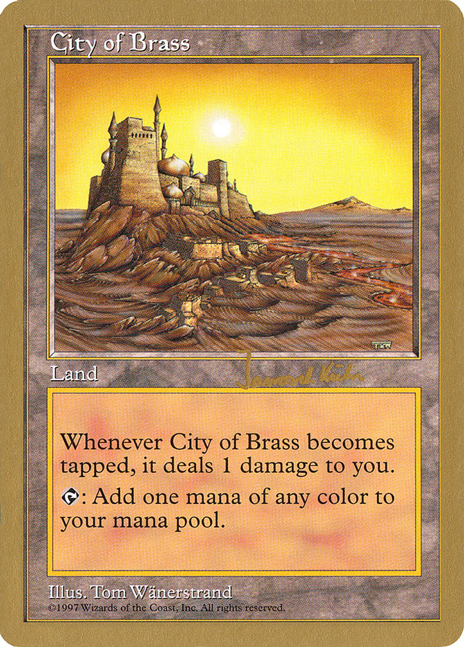 City of Brass (Janosch Kuhn) [World Championship Decks 1997] | Gear Gaming Bentonville