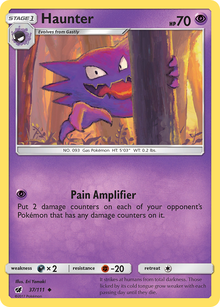 Haunter (37/111) [Sun & Moon: Crimson Invasion] | Gear Gaming Bentonville