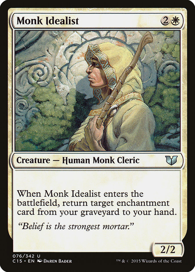 Monk Idealist [Commander 2015] | Gear Gaming Bentonville