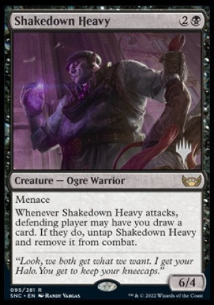 Shakedown Heavy (Promo Pack) [Streets of New Capenna Promos] | Gear Gaming Bentonville