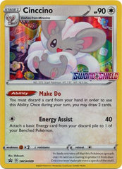 Cinccino (SWSH009) (Prerelease Promo) [Sword & Shield: Black Star Promos] | Gear Gaming Bentonville