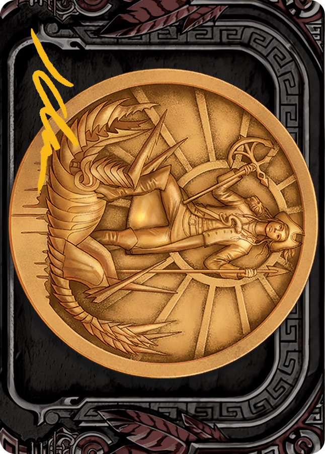 Captain Lannery Storm Art Card (Gold-Stamped Signature) [March of the Machine Art Series] | Gear Gaming Bentonville