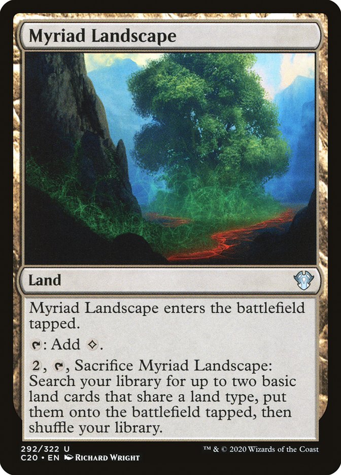 Myriad Landscape [Commander 2020] | Gear Gaming Bentonville