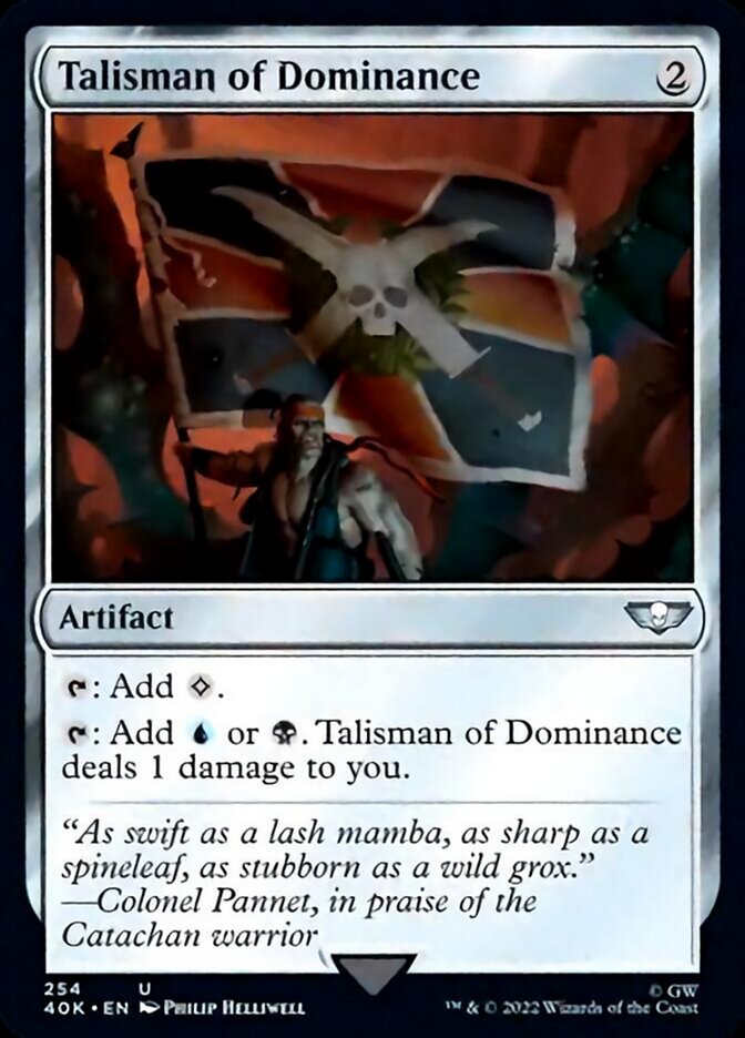 Talisman of Dominance (254) [Universes Beyond: Warhammer 40,000] | Gear Gaming Bentonville