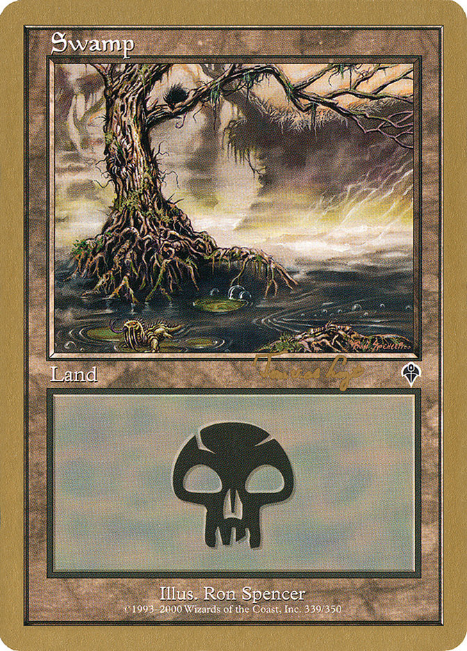 Swamp (tvdl339) (Tom van de Logt) [World Championship Decks 2001] | Gear Gaming Bentonville