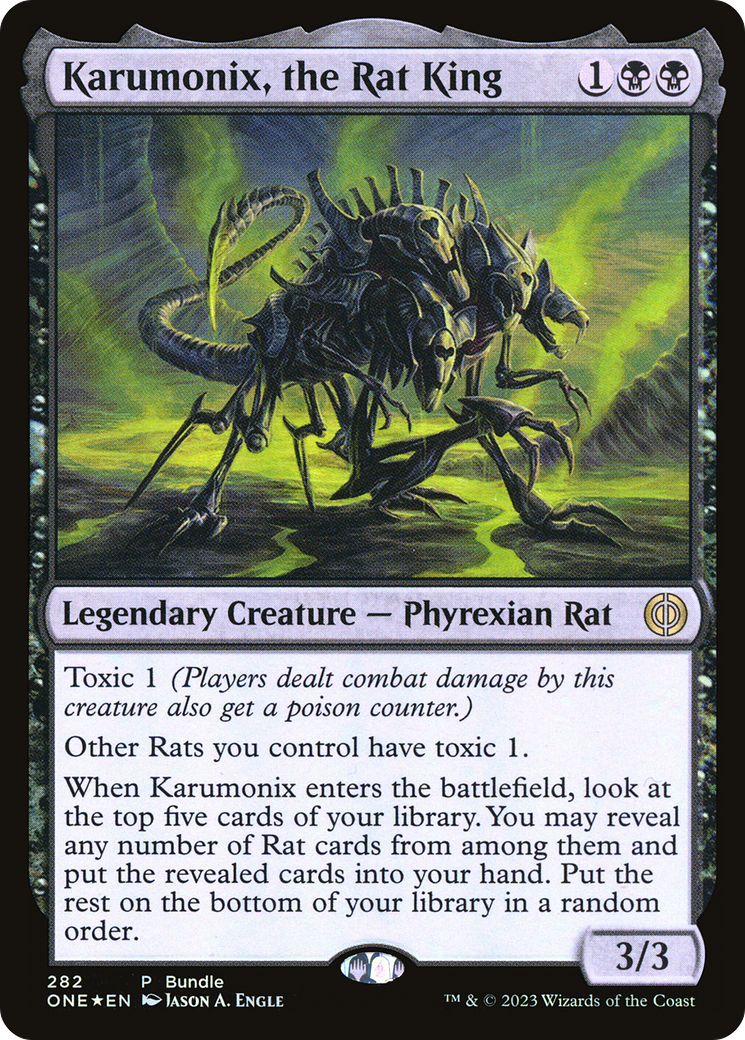 Karumonix, the Rat King (Bundle) [Phyrexia: All Will Be One] | Gear Gaming Bentonville