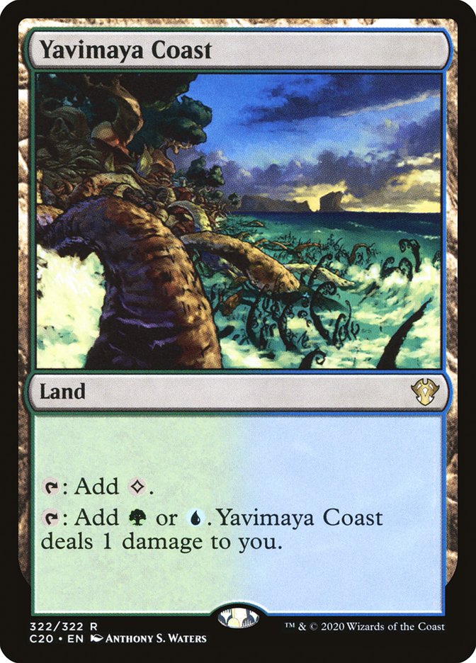 Yavimaya Coast [Commander 2020] | Gear Gaming Bentonville