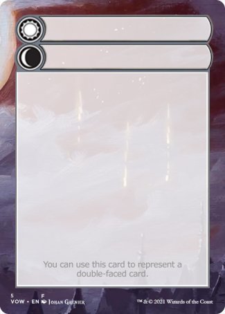 Helper Card (5/9) [Innistrad: Crimson Vow Tokens] | Gear Gaming Bentonville