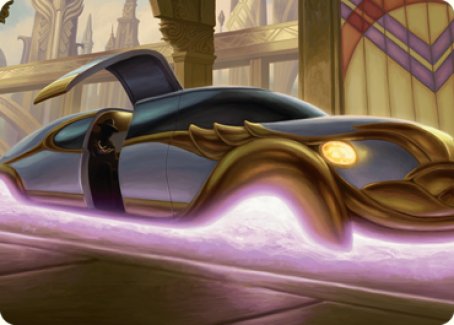 Mysterious Limousine Art Card [Streets of New Capenna Art Series] | Gear Gaming Bentonville