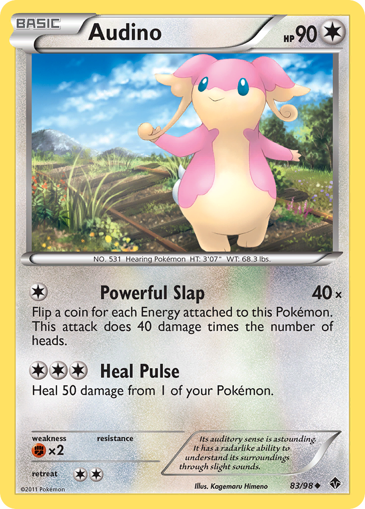 Audino (83/98) [Black & White: Emerging Powers] | Gear Gaming Bentonville