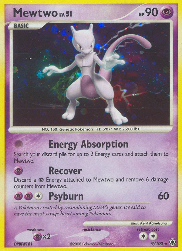 Mewtwo (9/100) [Diamond & Pearl: Majestic Dawn] | Gear Gaming Bentonville