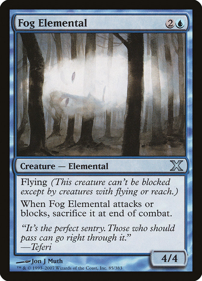 Fog Elemental [Tenth Edition] | Gear Gaming Bentonville