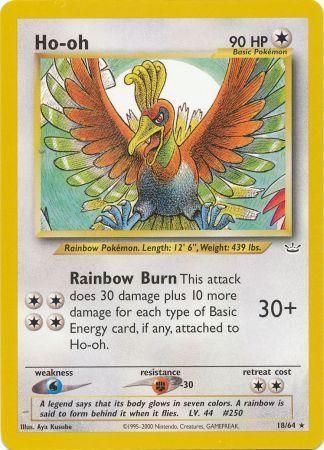 Ho-oh (18/64) [Neo Revelation Unlimited] | Gear Gaming Bentonville