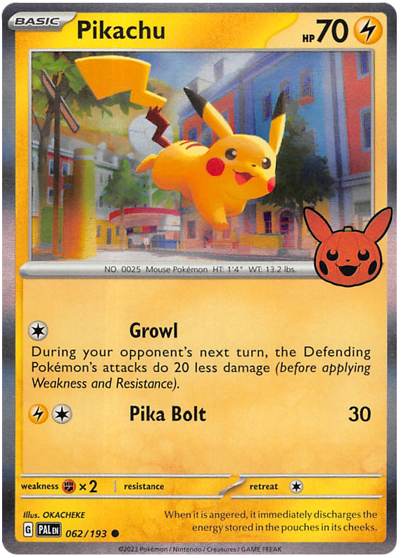 Pikachu (062/193) [Trick or Trade 2023] | Gear Gaming Bentonville