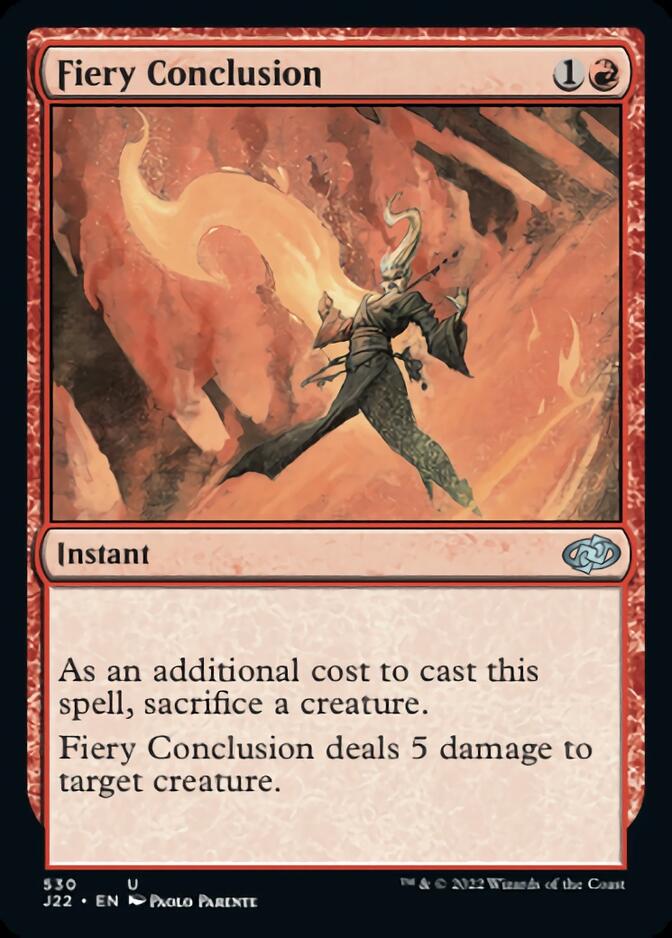 Fiery Conclusion [Jumpstart 2022] | Gear Gaming Bentonville