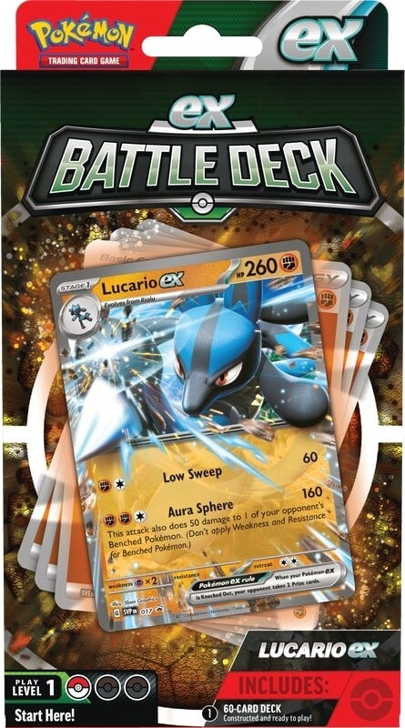 Ex Battle Deck (Lucario ex) | Gear Gaming Bentonville