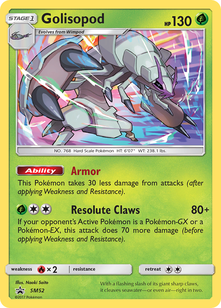 Golisopod (SM52) [Sun & Moon: Black Star Promos] | Gear Gaming Bentonville