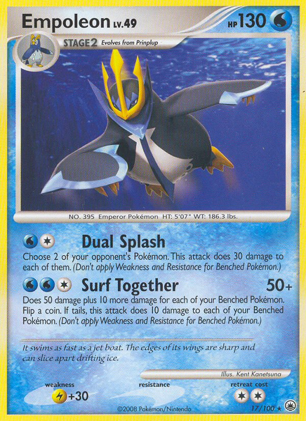 Empoleon (17/100) [Diamond & Pearl: Majestic Dawn] | Gear Gaming Bentonville