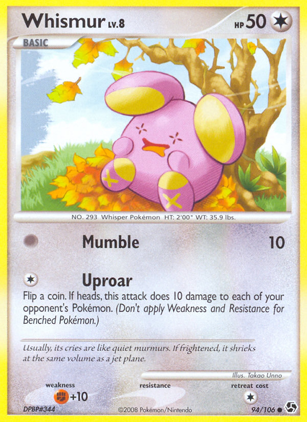 Whismur (94/106) [Diamond & Pearl: Great Encounters] | Gear Gaming Bentonville