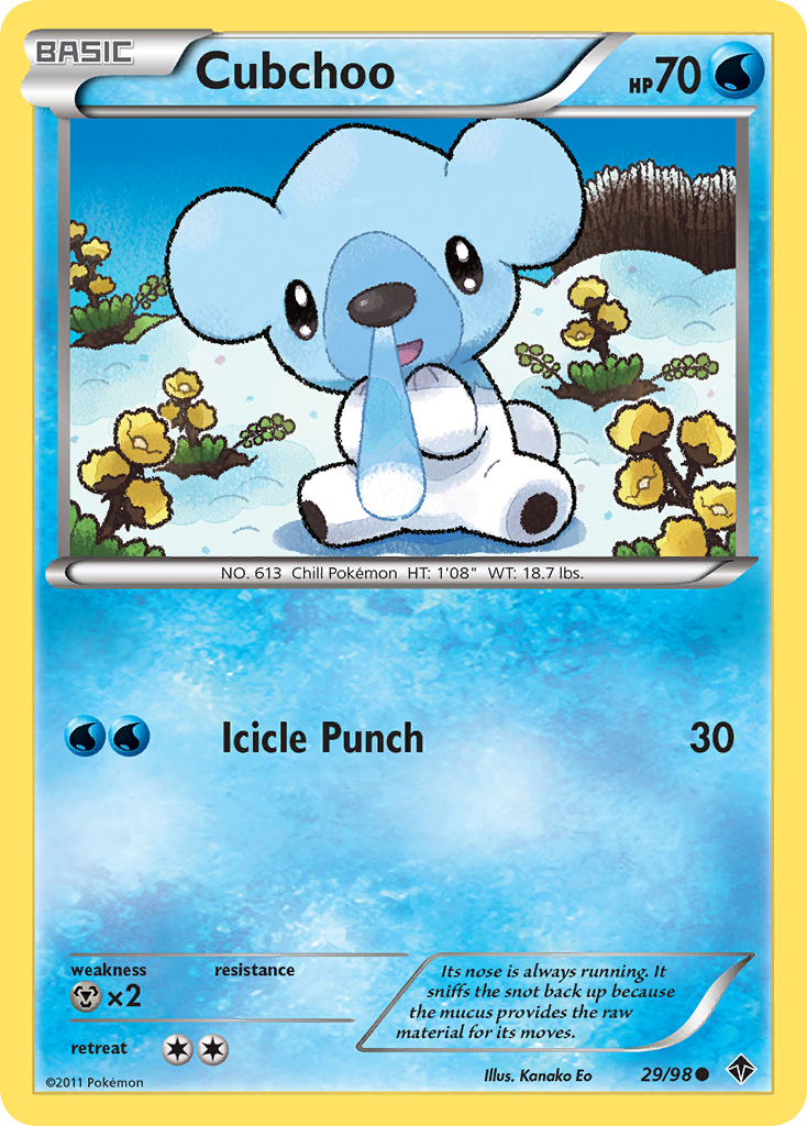 Cubchoo (29/98) [Black & White: Emerging Powers] | Gear Gaming Bentonville