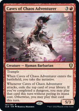 Caves of Chaos Adventurer [Commander Legends: Battle for Baldur's Gate] | Gear Gaming Bentonville