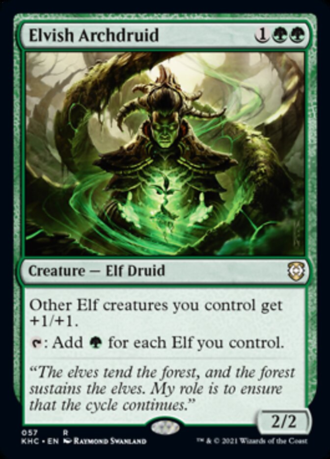 Elvish Archdruid [Kaldheim Commander] | Gear Gaming Bentonville