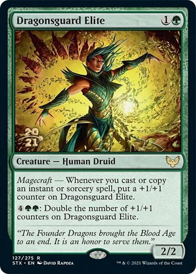 Dragonsguard Elite [Strixhaven: School of Mages Prerelease Promos] | Gear Gaming Bentonville