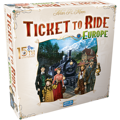 Ticket to Ride Europe: 15th Anniversary | Gear Gaming Bentonville