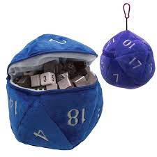 Ultra Pro Plush D20 Dice Bag Blue | Gear Gaming Bentonville