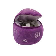 Ultra Pro Plush D20 Dice Bag Purple | Gear Gaming Bentonville