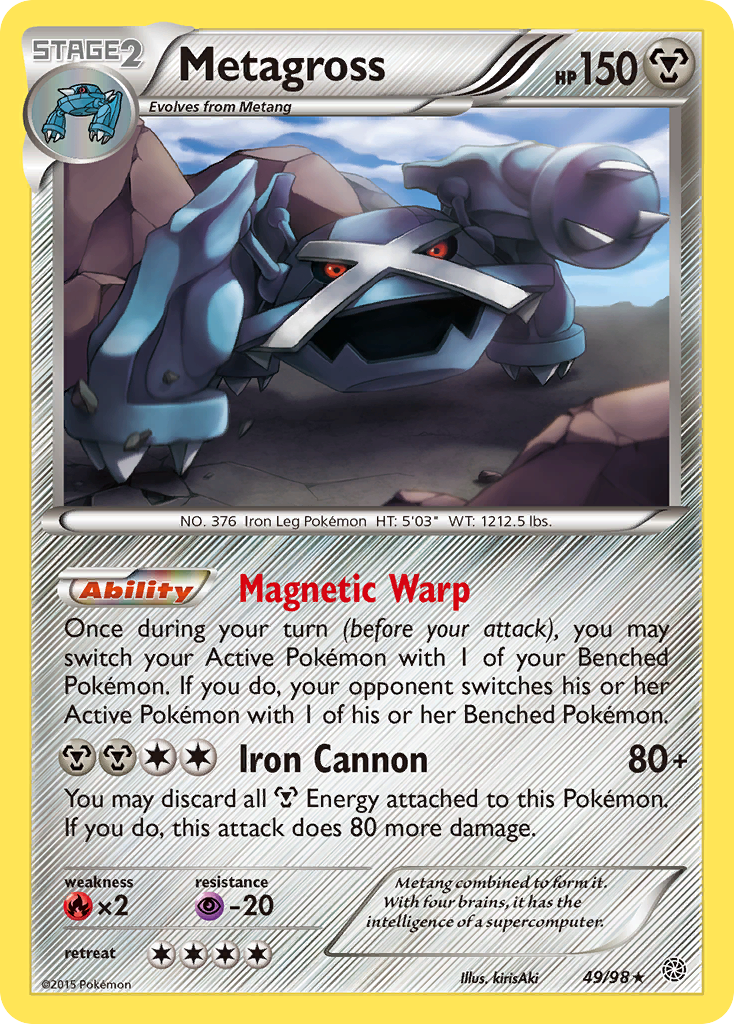 Metagross (49/98) [XY: Ancient Origins] | Gear Gaming Bentonville